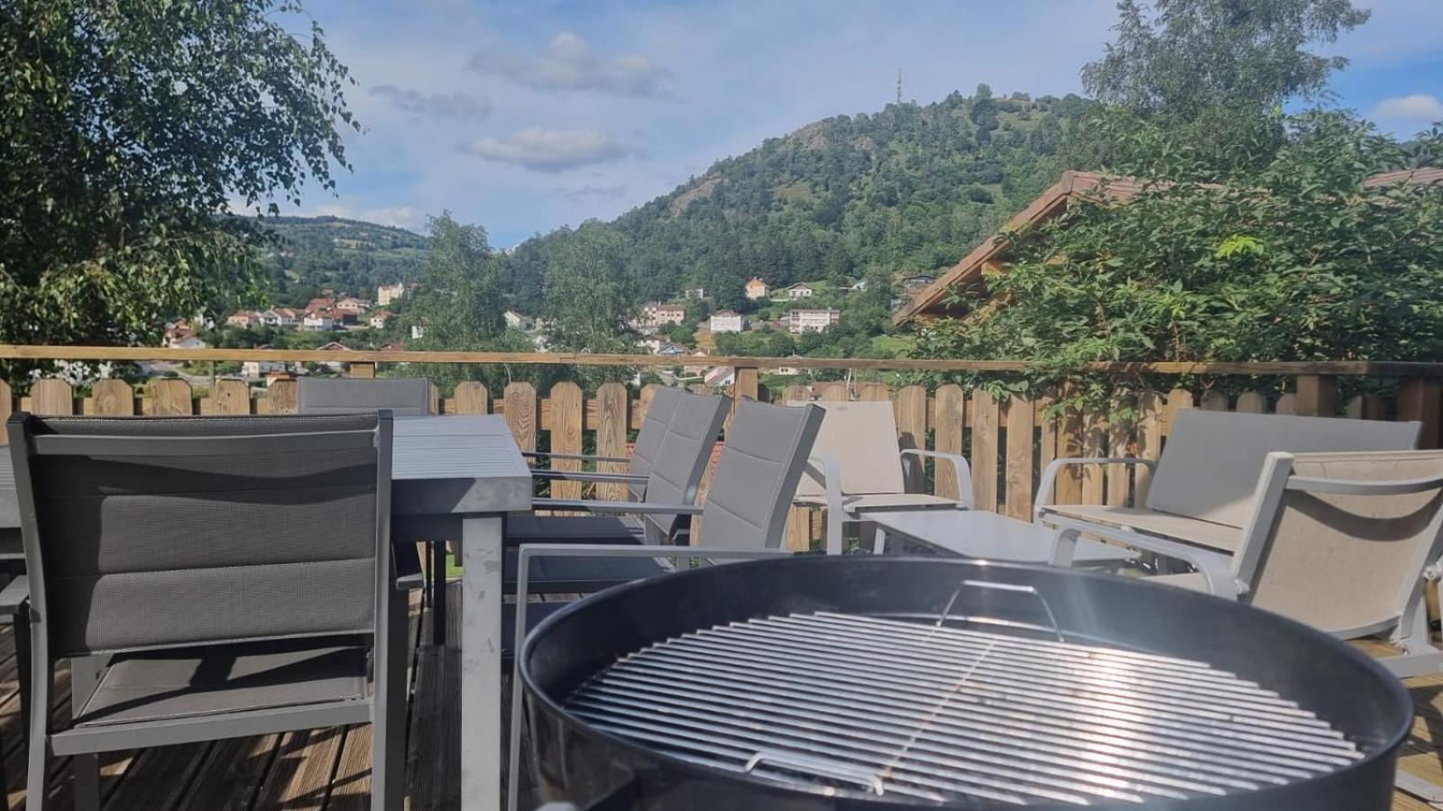 Le Chalet Du Pere Michel, Jacuzzi, Sauna, Jardin La Bresse Kültér fotó