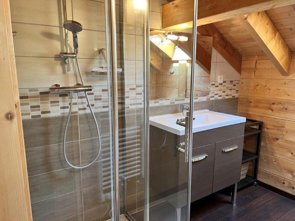 Le Chalet Du Pere Michel, Jacuzzi, Sauna, Jardin La Bresse Kültér fotó