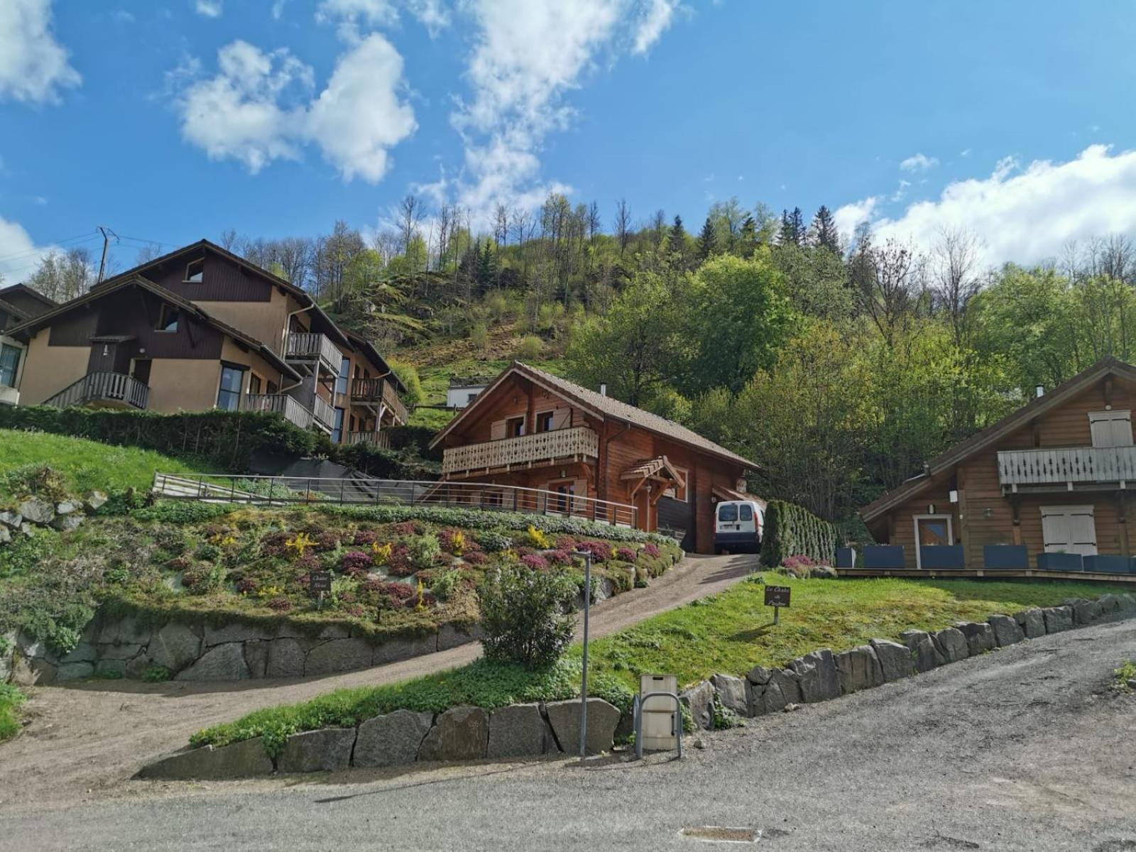 Le Chalet Du Pere Michel, Jacuzzi, Sauna, Jardin La Bresse Kültér fotó