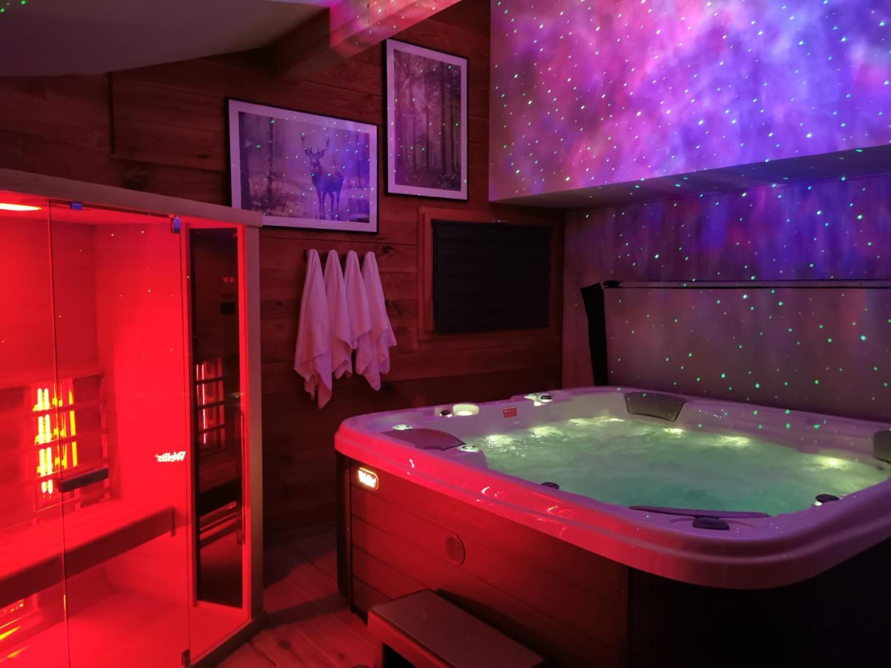 Le Chalet Du Pere Michel, Jacuzzi, Sauna, Jardin La Bresse Kültér fotó