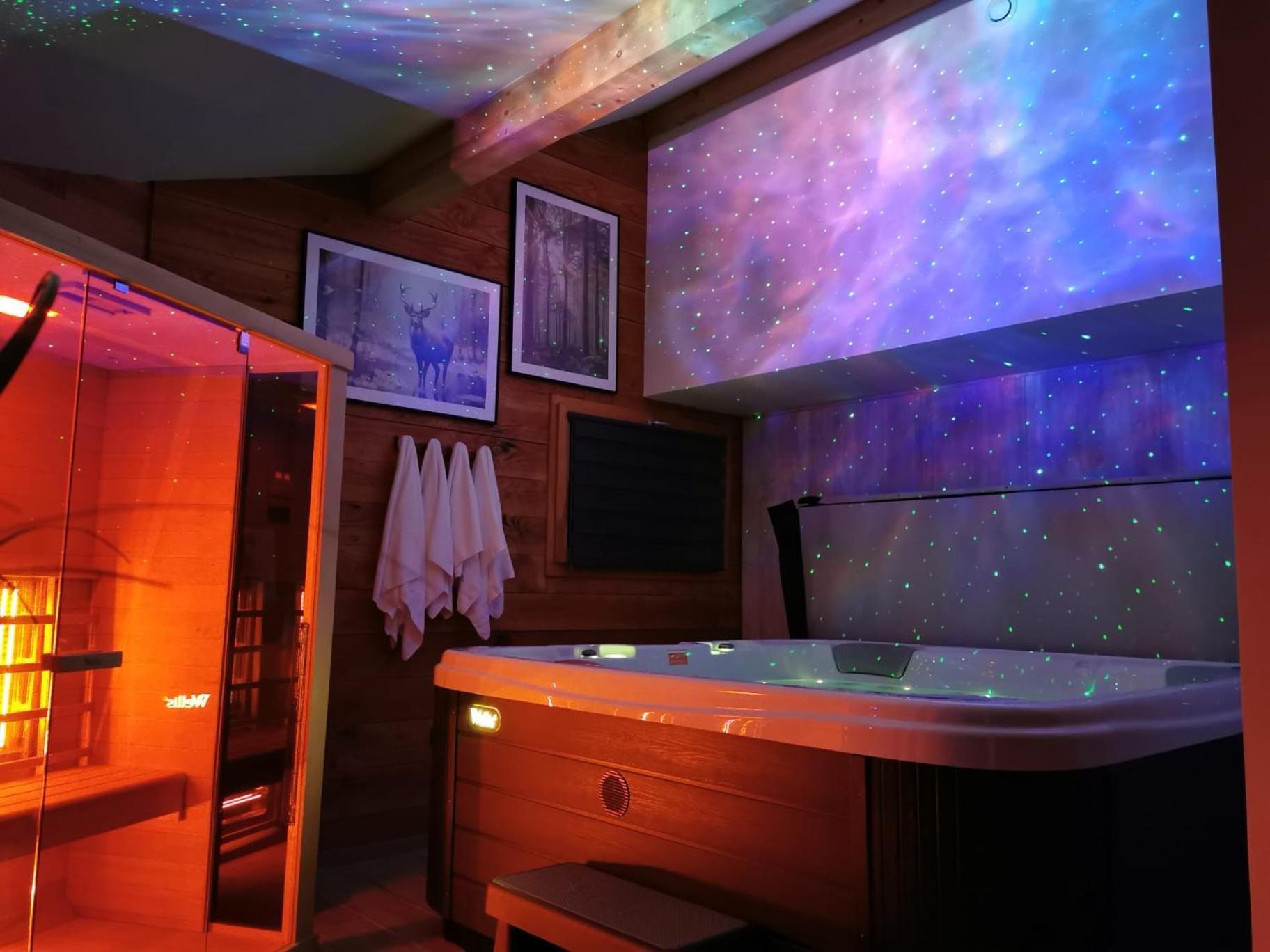 Le Chalet Du Pere Michel, Jacuzzi, Sauna, Jardin La Bresse Kültér fotó