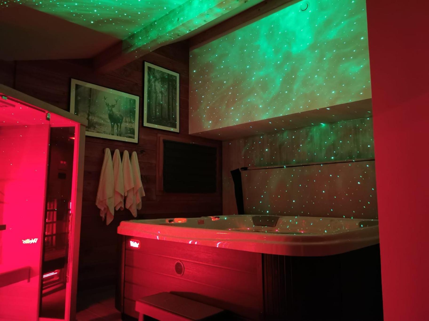Le Chalet Du Pere Michel, Jacuzzi, Sauna, Jardin La Bresse Kültér fotó