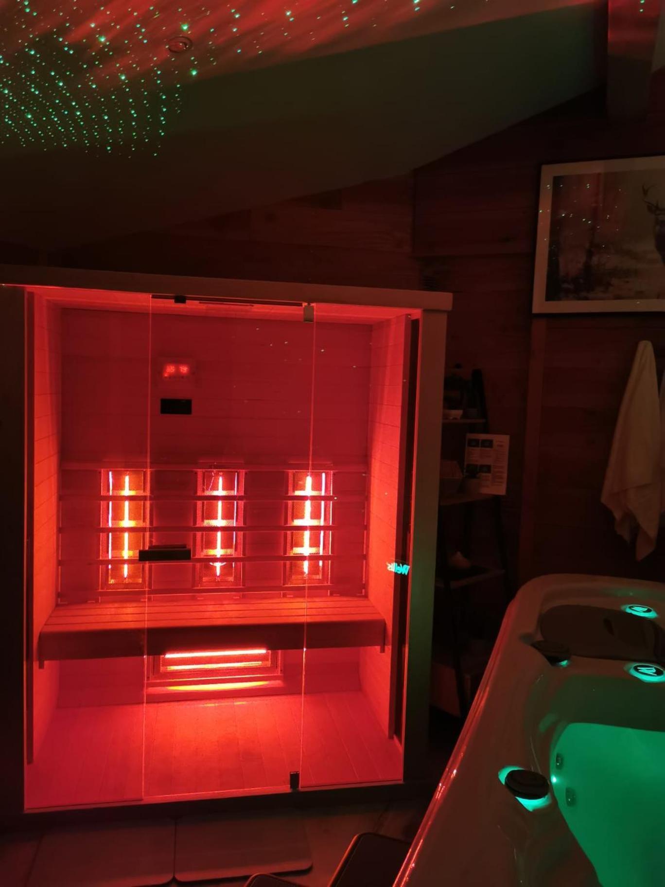 Le Chalet Du Pere Michel, Jacuzzi, Sauna, Jardin La Bresse Kültér fotó