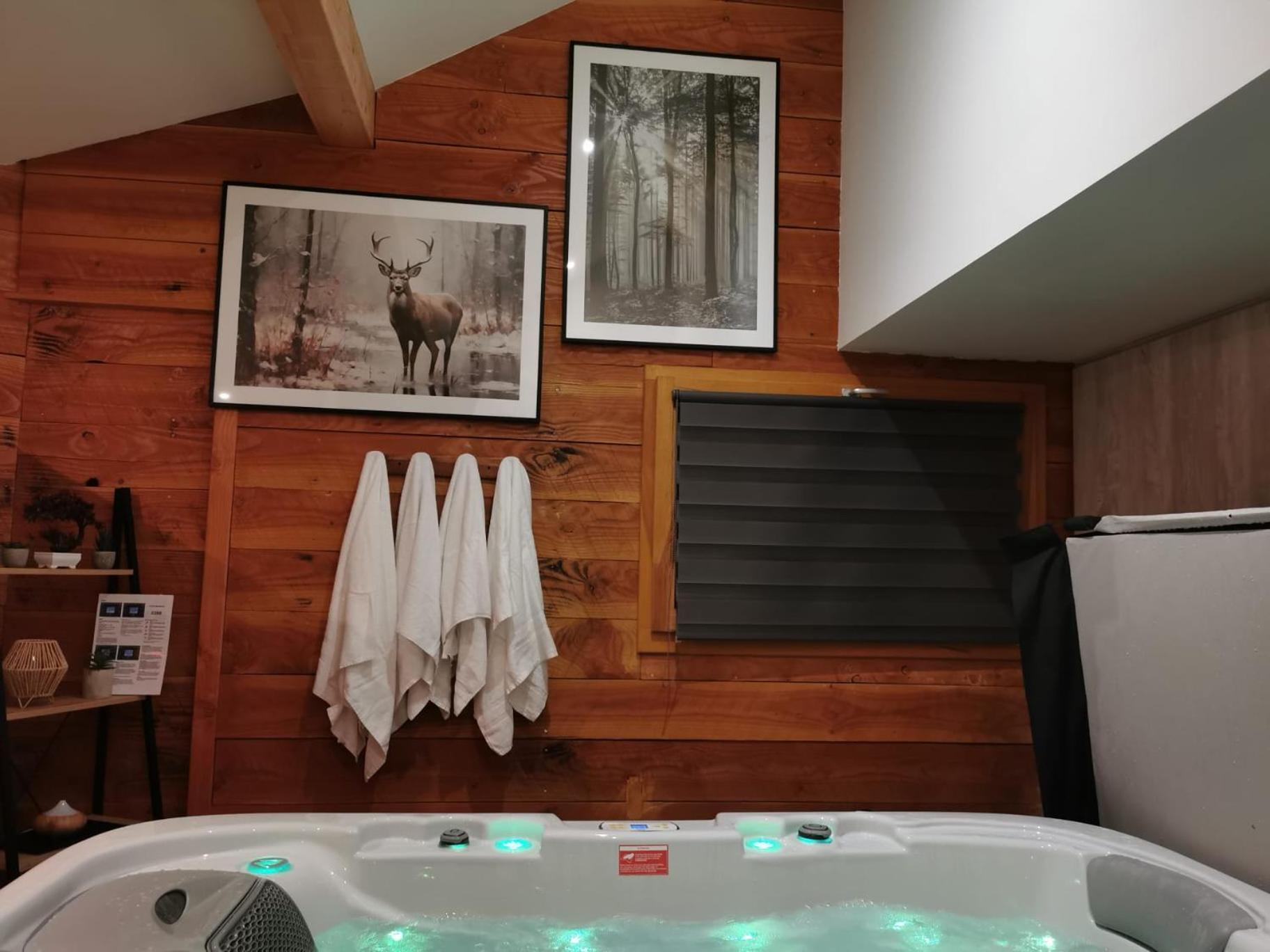 Le Chalet Du Pere Michel, Jacuzzi, Sauna, Jardin La Bresse Kültér fotó