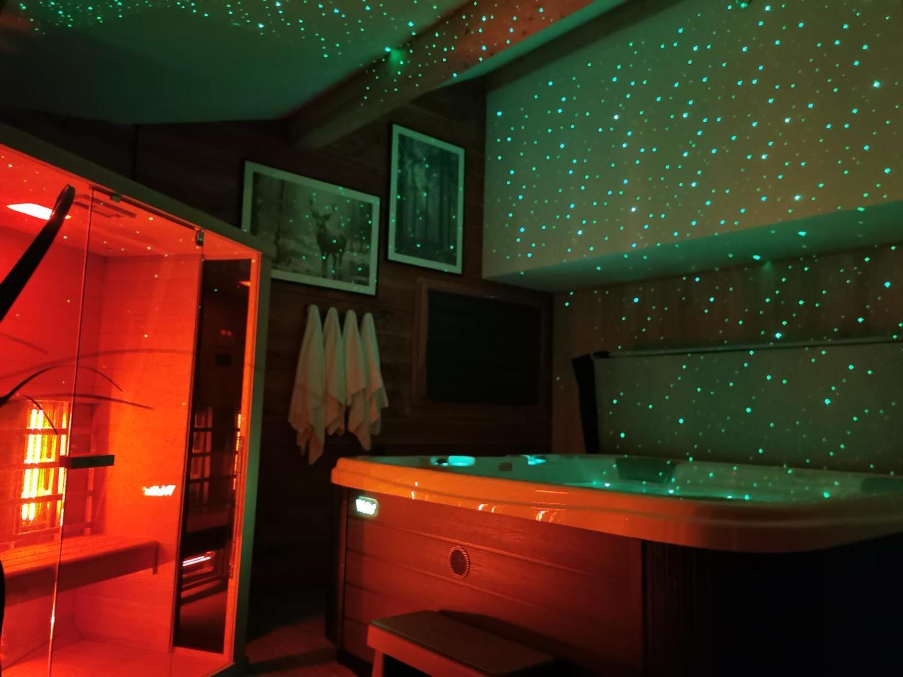 Le Chalet Du Pere Michel, Jacuzzi, Sauna, Jardin La Bresse Kültér fotó