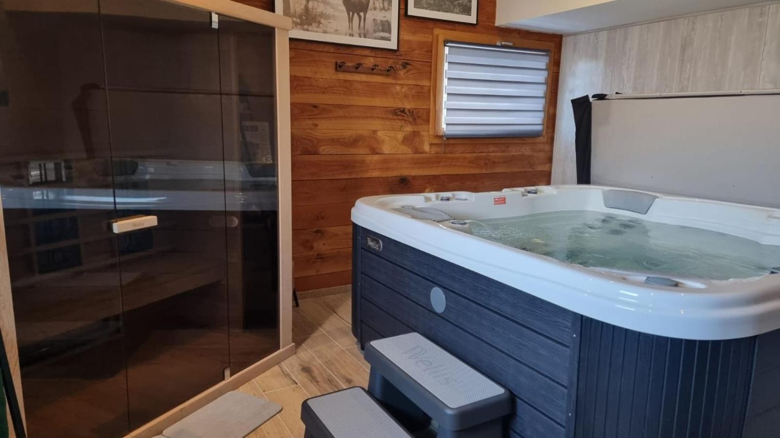Le Chalet Du Pere Michel, Jacuzzi, Sauna, Jardin La Bresse Kültér fotó