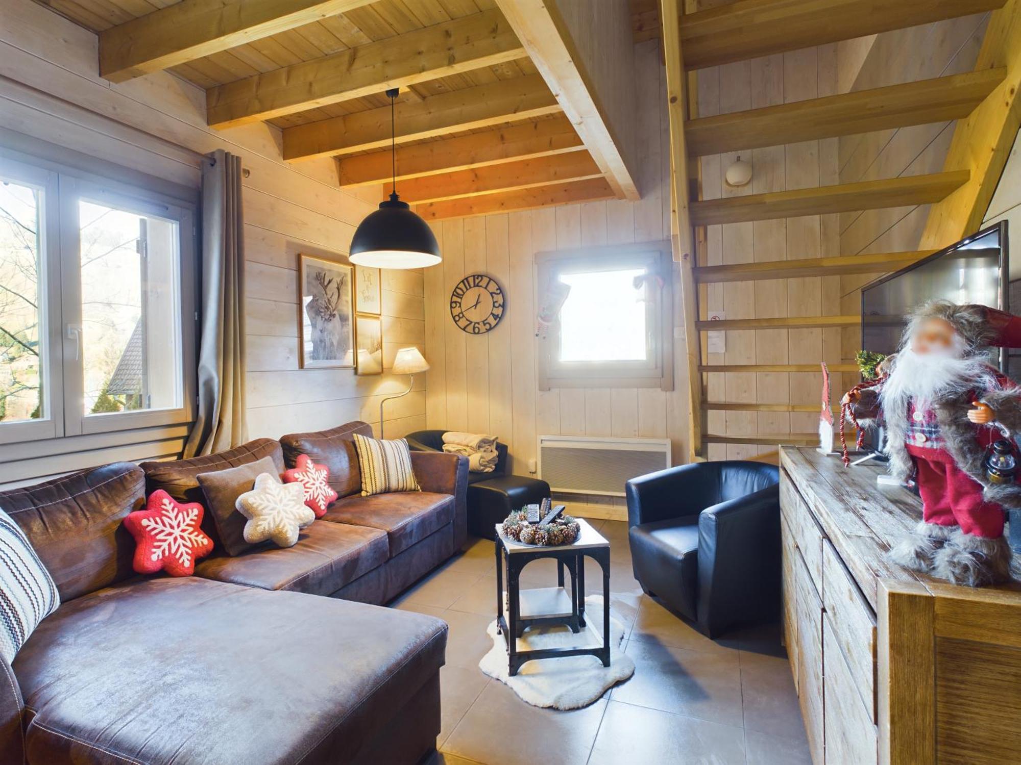 Le Chalet Du Pere Michel, Jacuzzi, Sauna, Jardin La Bresse Kültér fotó
