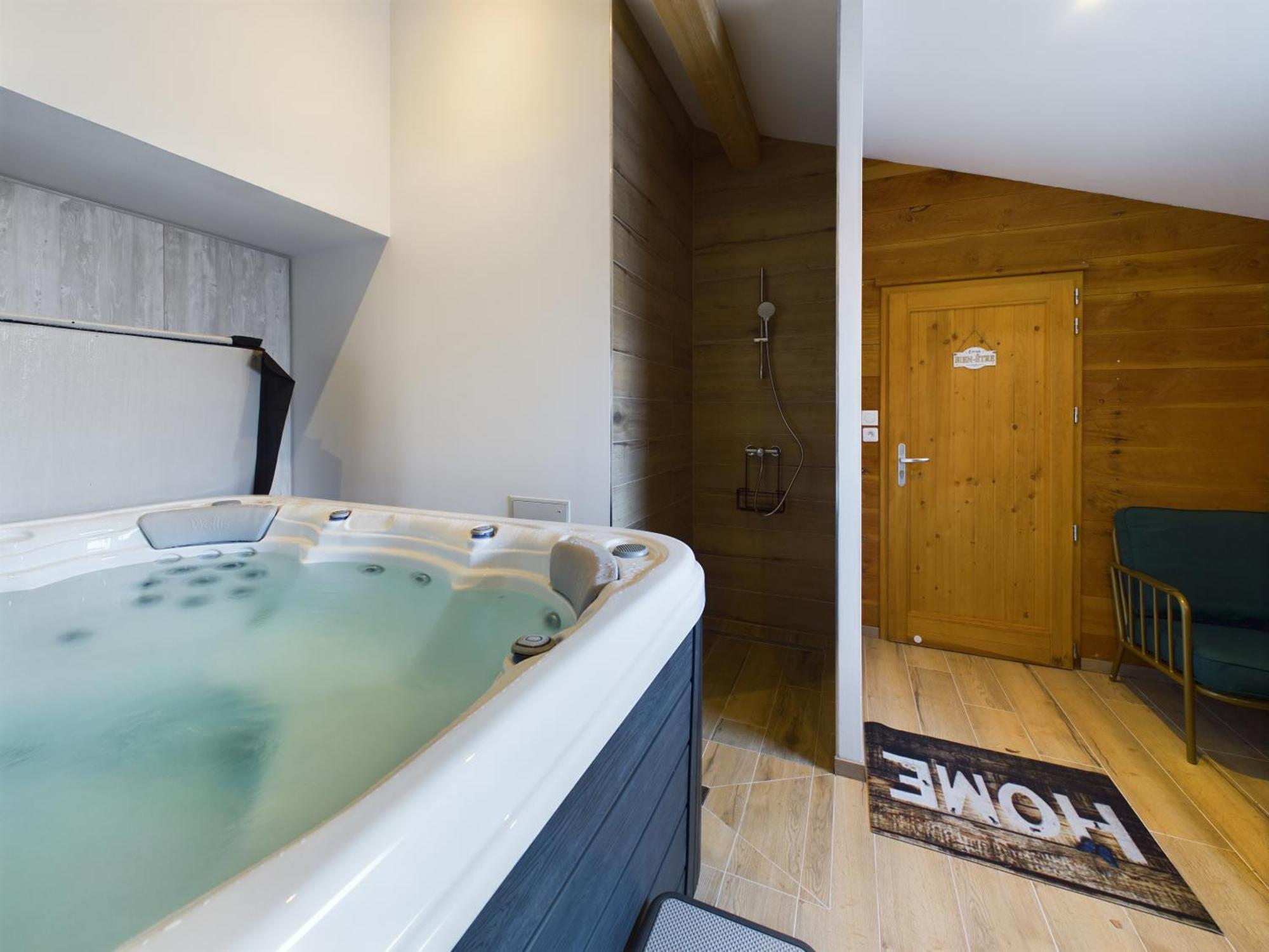 Le Chalet Du Pere Michel, Jacuzzi, Sauna, Jardin La Bresse Kültér fotó