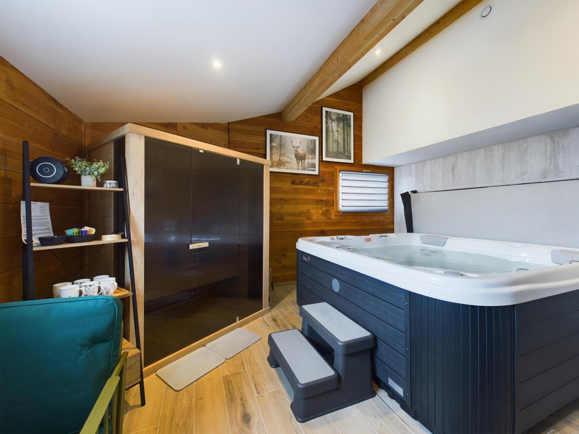 Le Chalet Du Pere Michel, Jacuzzi, Sauna, Jardin La Bresse Kültér fotó
