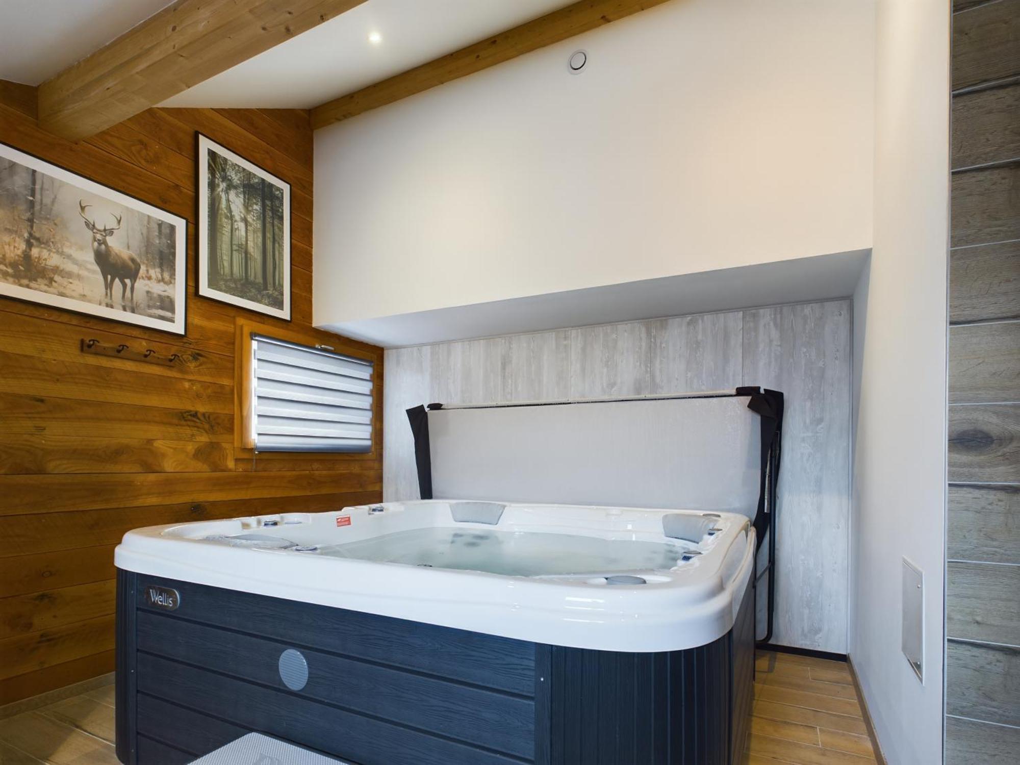 Le Chalet Du Pere Michel, Jacuzzi, Sauna, Jardin La Bresse Kültér fotó